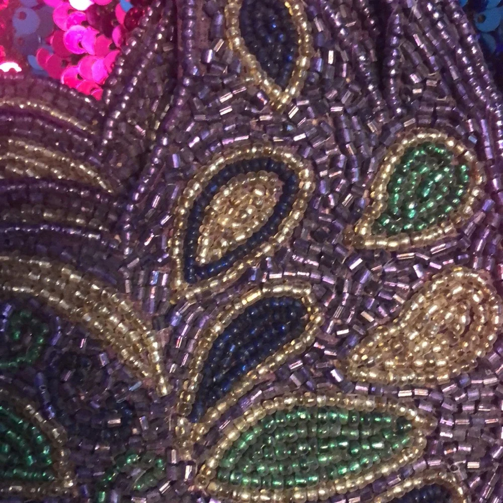 (4) Beautiful Beaded Cup Holders from Pier One Imports!